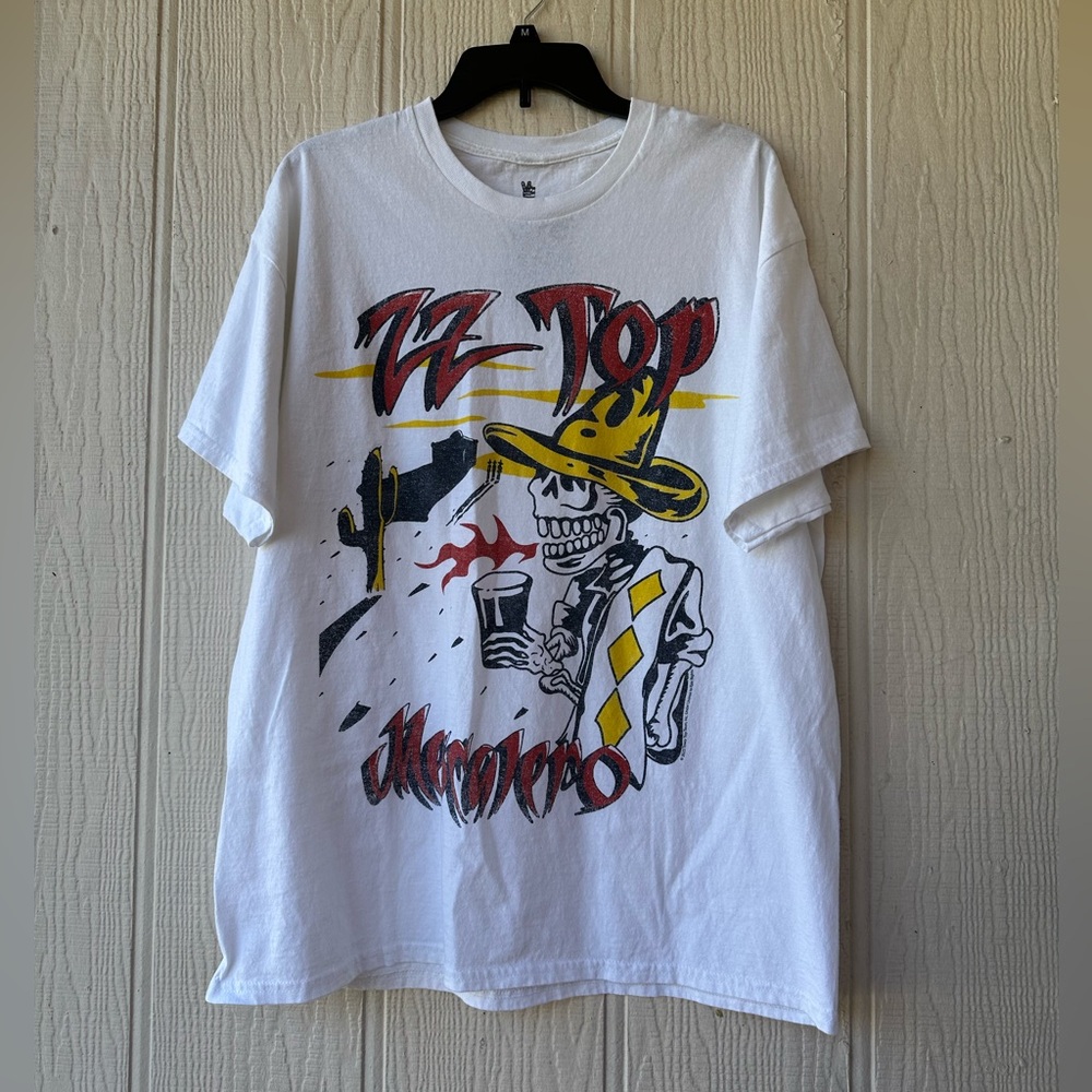 Junk Food ZZ TOP Mescalero Band T-Shirt